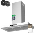 Ciarra Dynamic A+++ Okap Kuchenny 90 Cm Recyrkulacja Cbcw9102 App Sensortouch Sterowanie Odprowadzanie Powietrza Okap Wyciągowy 650 M³/H Z Możliwością