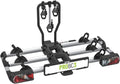 Eufab 11602 Probc3 Bagażnik Rowerowy Na 3 Rowery/Rowery Elektryczne, Obciążenie Użytkowe 60 Kg, Wstępnie Zmontowany, Składany Za Pomocą Pedału Nożnego