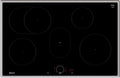 Neff T58Shf1L0 Płyta Indukcyjna N70, Samowystarczalna Płyta Grzewcza Z Ceramiki Szklano-Ceramicznej, Szerokość 80 Cm, Twist Touch, Home Connect, Smart