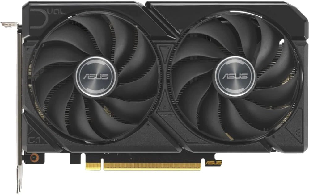 Asus Dual Amd Radeon Rx 9060, Karta Graficzna 8G Gddr6, 128-Bitowy, Pcie 5.0, 1 Hdmi 2.1, 2 Displayport 2.1, Konstrukcja 2,5, Wentylatory Axial-Tech,