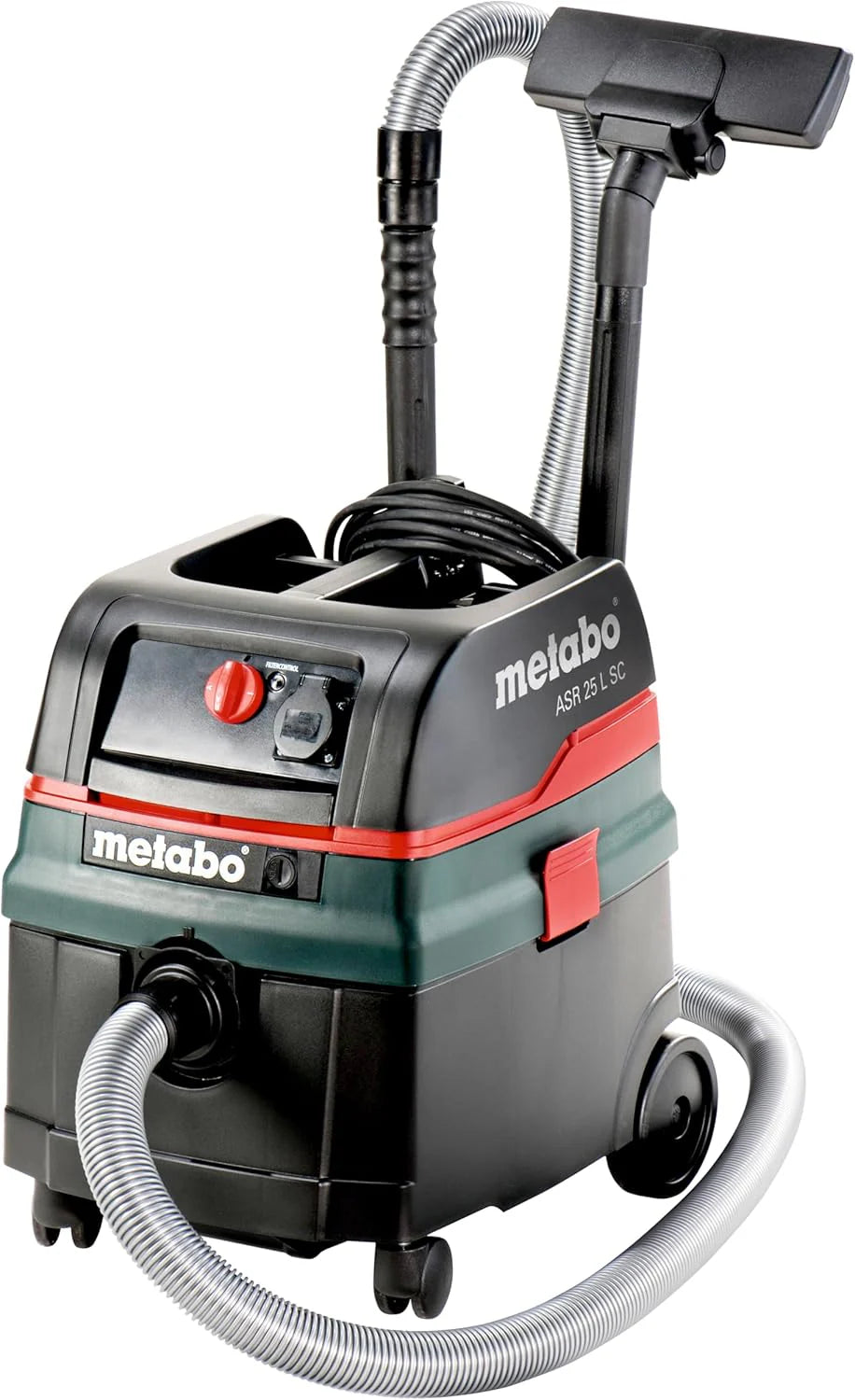 Metabo 602024000 Odkurzacz, Czarny/Zielony, ‎59,4 X 41 X 63 Cm; 11 Kg