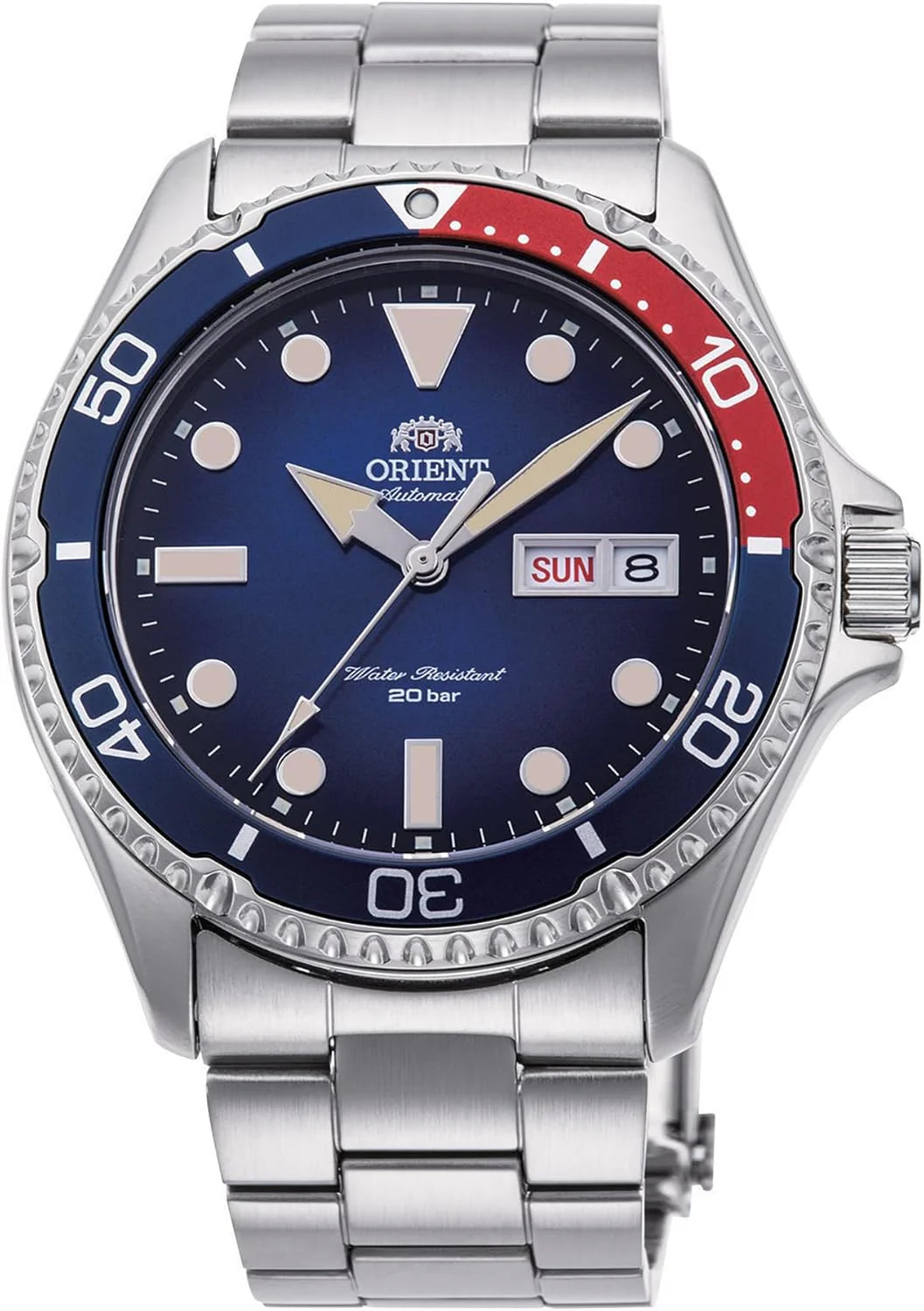Orient Zegarek Sportowy Ra-Aa0812L19B, Niebieska, Sportowy