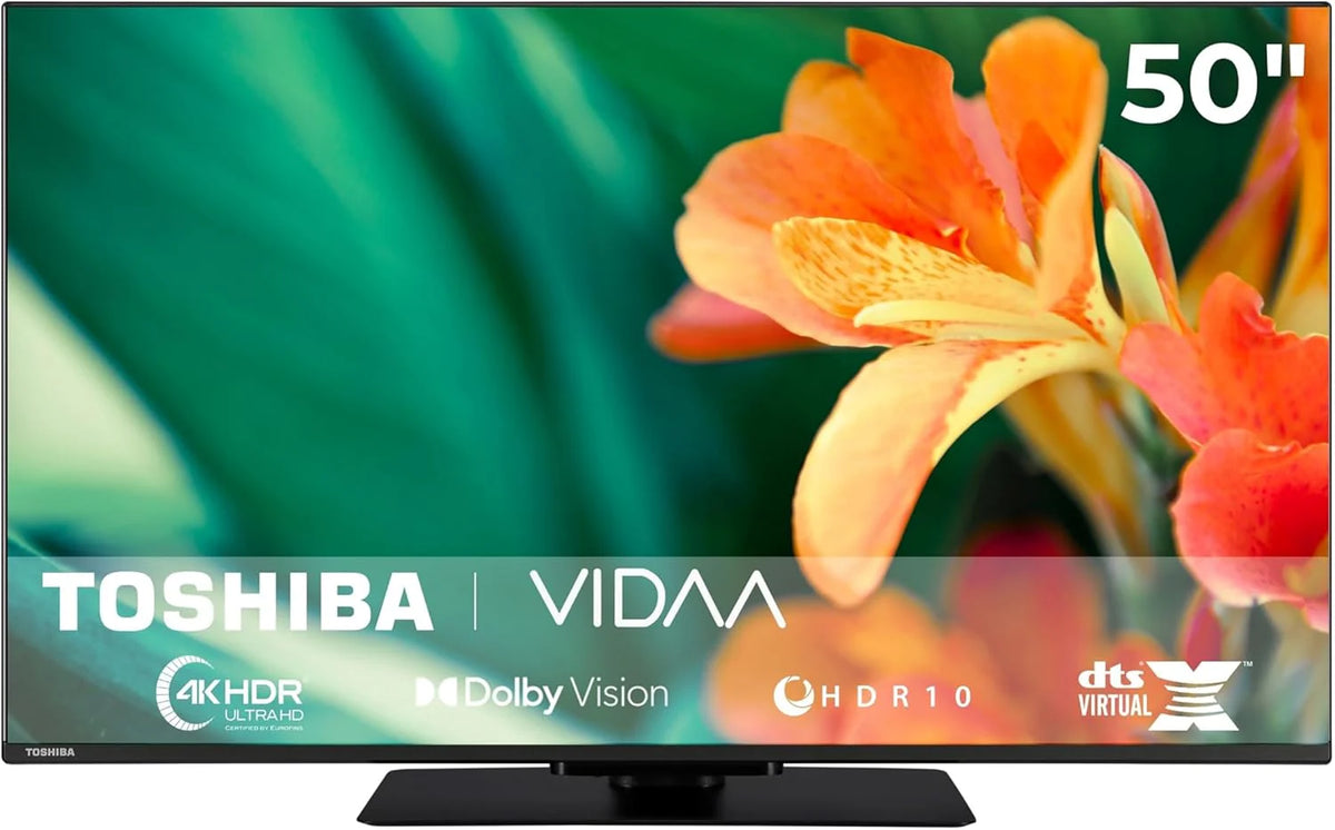 Toshiba Telewizor Led 50Uv3463Da, 127 Cm, 4K Ultra Hd, Vidaa Smart Tv, Dolby Vision Hdr, Wi-Fi