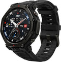 Amazfit T-Rex 3 Pro Smartwatch Outdoor 44 Mm Szafirowy Wyświetlacz Amoled, Latarka, Tytanowa Ramka, Gps Dual-Band, Mapy Offline, Do 17 Dni Pracy Bater