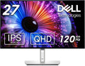 Dell U2724D Ultrasharp 27-Calowy Monitor Qhd (2560 X 1440), 120 Hz, Ips Black, 5 Ms, 98% Dci-P3, 2X Usb-C, 2X Displayport, Hdmi, 3 X Usb, Srebrny(U272