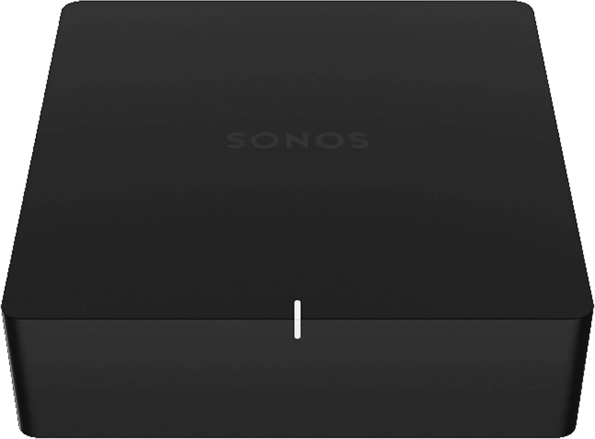 Sonos Port Architectural, Odtwarzacz Audio I Strumieniowy, Wejście Rca, Odporność Na Wilgoć, Multiroom Wifi/Ethernet, Google Assistant I Amazon Alexa