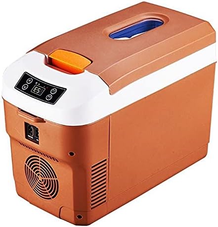 10L Przenośna Lodówka Samochodowa 12V/220V Elektryczna Lodówka Turystyczna Z Podgrzewaczem Do Samochodu Kempingowego I Paskiem Na Ramię(2)