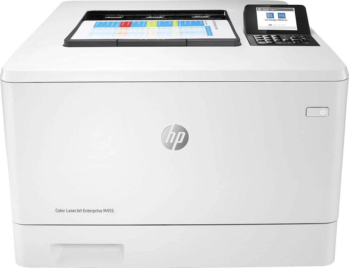 Hp Laserjet Enterprise M455Dn Kolorowa Drukarka Laserowa (Drukarka, Lan, Duplex, Taca Na 300 Arkuszy), Biała