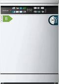 Cecotec Zmywarka Do Zabudowy Bolero Aguazero 6700 B. 60 Cm, 15 Kryć, Klasa B, Silnik Falownika Plus, Kolorowy Wyświetlacz, 14 Programów, O2 Dry, Turbo