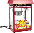 Royal Catering Maszyna Do Popcornu Retro Rcps-14 Profesjonalna Maszyna Do Popcornu, 1495 W, Z Cyklem Roboczym, Moc Robocza 120 S, 5 Kg/H, Pow?Oka Garn